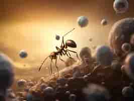 Lively Ants - image for Ants and Their Role in Disease Spread: A Closer Look