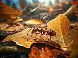 Lively Ants - image for Ants and Decomposition: How They Help Break Down Organic Matter