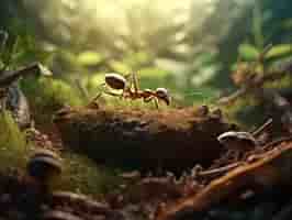 Lively Ants - image for The Impact of Ants on the Soil: How They Improve Soil Health