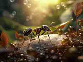 Lively Ants - image for The Role of Ants in Seed Dispersal: How They Spread Plant Life